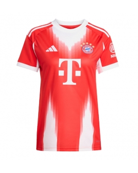 Bayern Munich Maglia Gara Casa Repliche 2025-26 Donna Maniche Corte